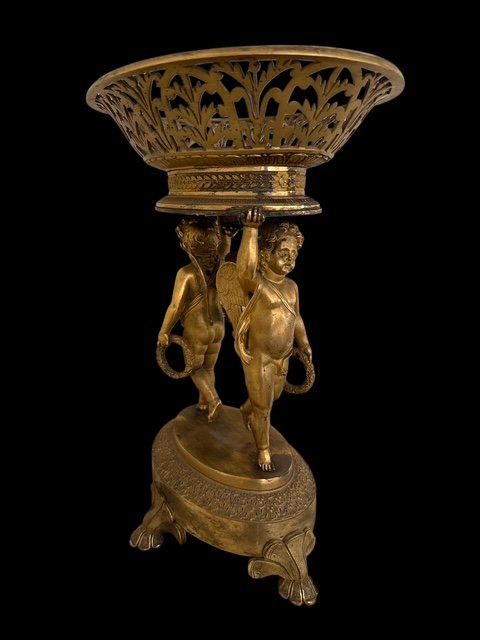 Centrotavola in bronzo impero -photo-3
