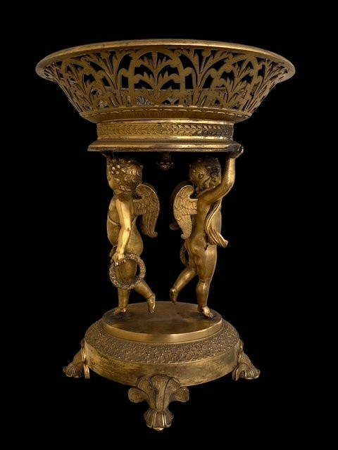 Centrotavola in bronzo impero -photo-4