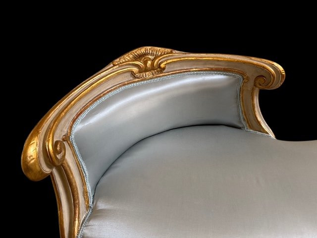 Divanetto laccato e dorato-photo-7