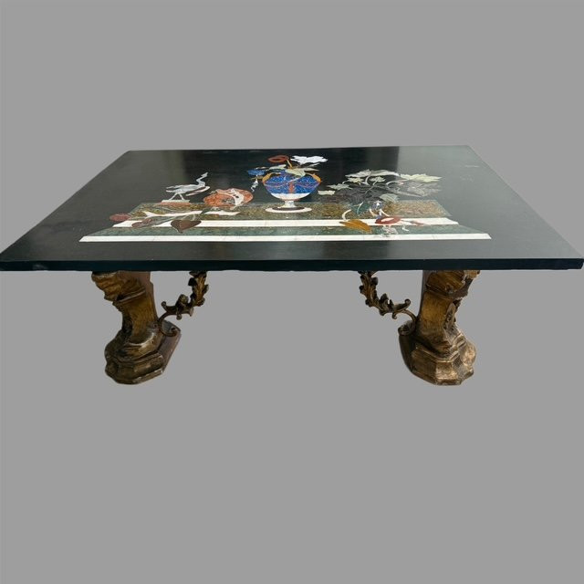 Piano con commesso in pietre dure -photo-3