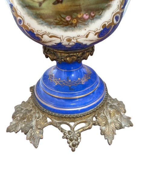 Coppia di lampade in porcellana -photo-3