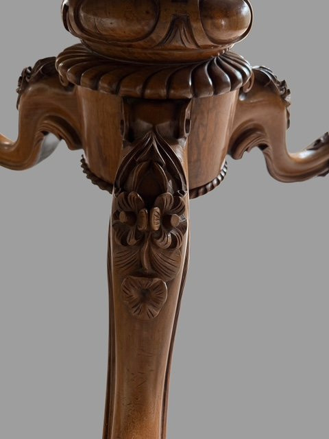 Tavolo da centro intarsiato-photo-2