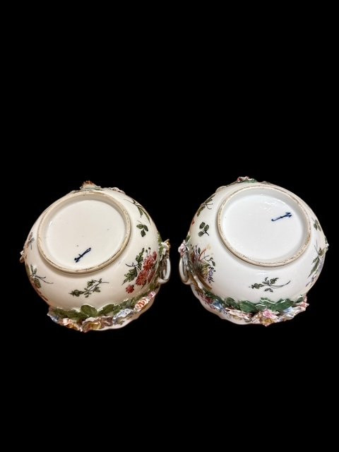 Coppia di cachepot in porcellana -photo-3