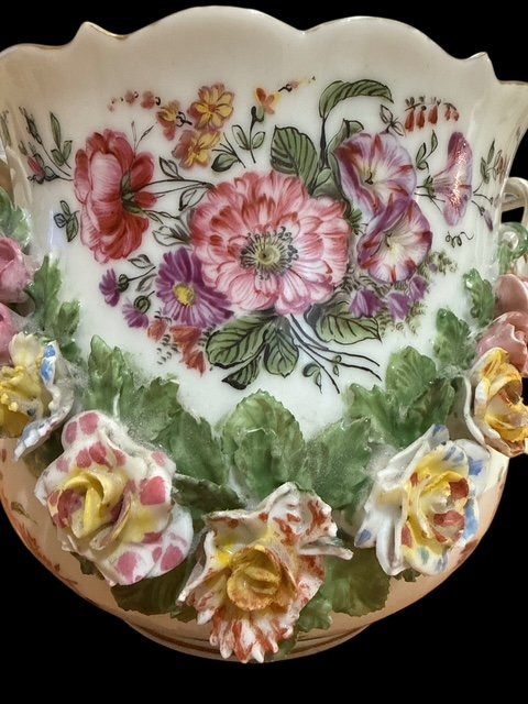 Coppia di cachepot in porcellana -photo-4