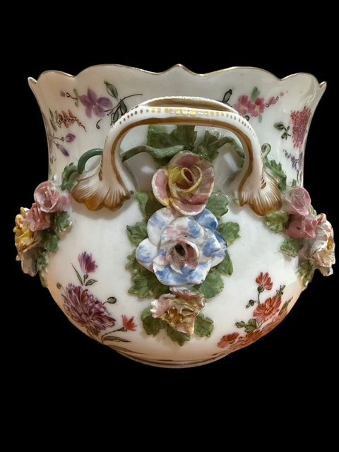 Coppia di cachepot in porcellana -photo-6