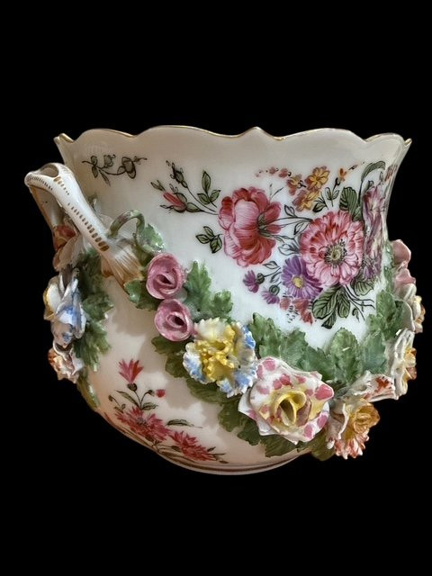 Coppia di cachepot in porcellana -photo-7