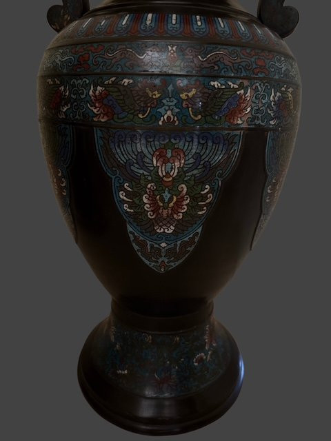 Coppia di vasi smaltati -photo-5