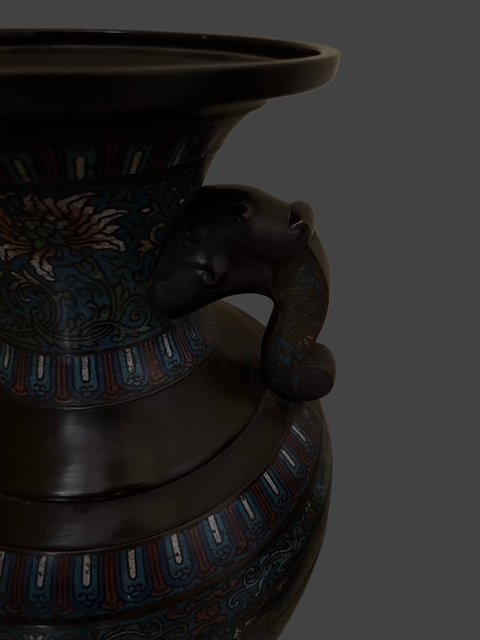 Coppia di vasi smaltati -photo-7