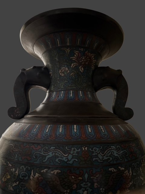 Coppia di vasi smaltati -photo-8