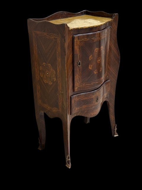 Coppia di mobiletti napoletani del settecento -photo-2