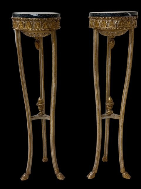 Elegante coppia di "guéridon" -photo-2