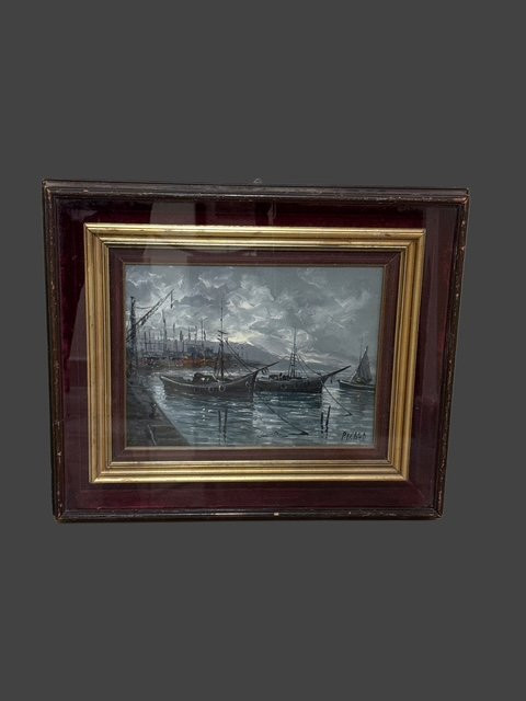 Dipinto olio su tela-photo-2