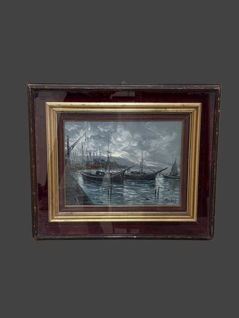 Dipinto olio su tela-photo-3