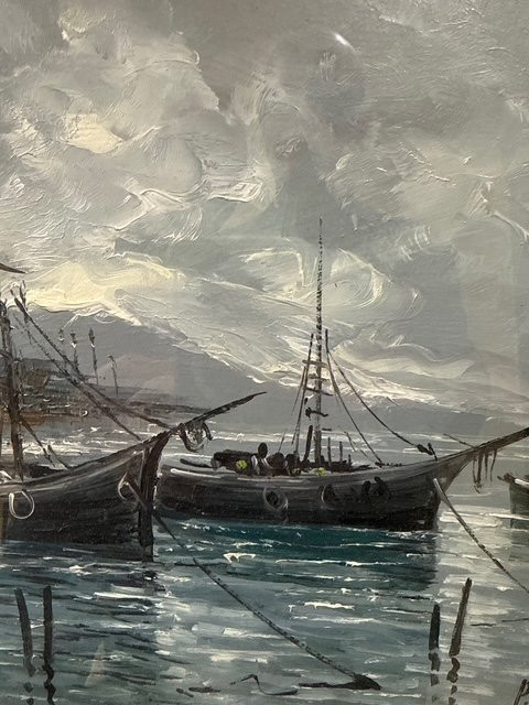 Dipinto olio su tela-photo-1