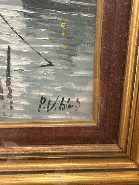 Dipinto olio su tela-photo-2