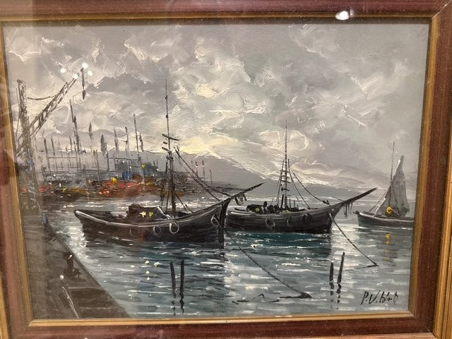 Dipinto olio su tela-photo-3