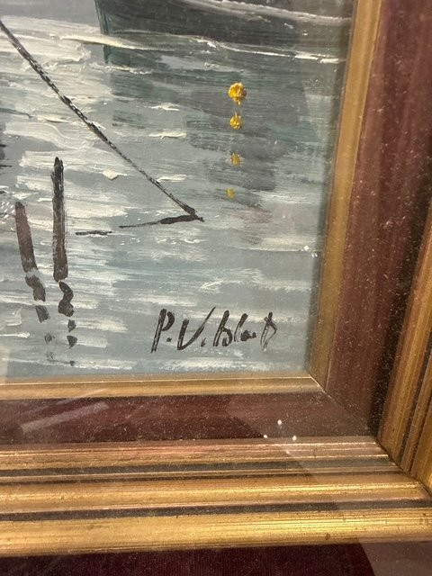 Dipinto olio su tela-photo-4