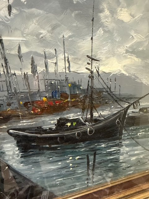 Dipinto olio su tela-photo-7