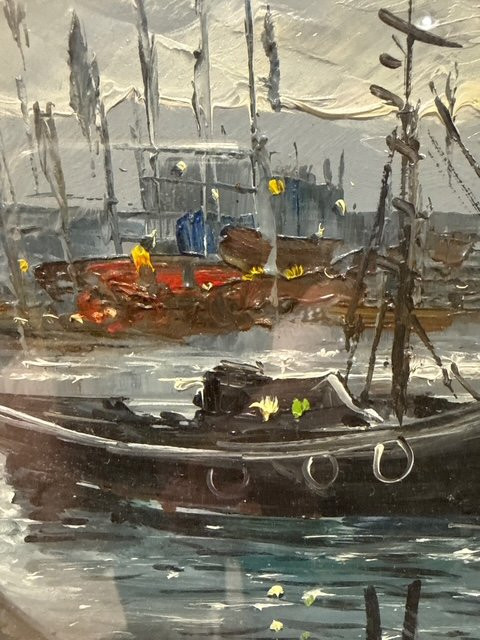 Dipinto olio su tela-photo-8