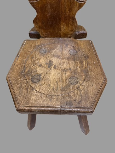 Coppia di sedie in noce -photo-2