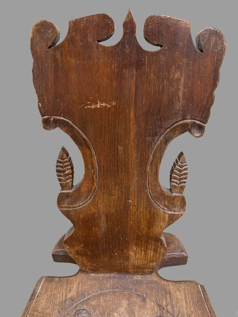 Coppia di sedie in noce -photo-4