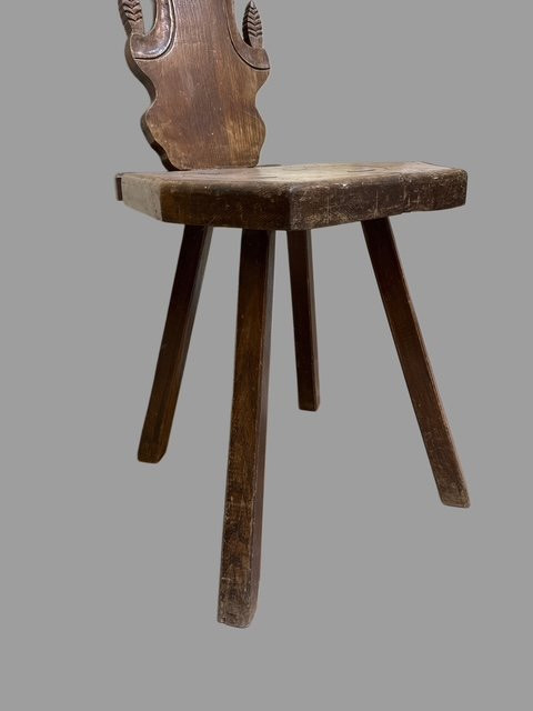 Coppia di sedie in noce -photo-5