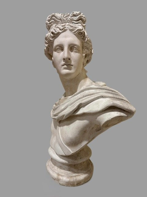 Coppia di busti in scagliola-photo-2