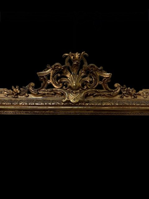 Specchiera dorata francese-photo-1