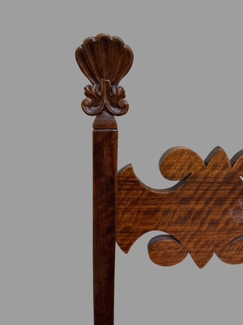 Coppia di sedie in noce -photo-2