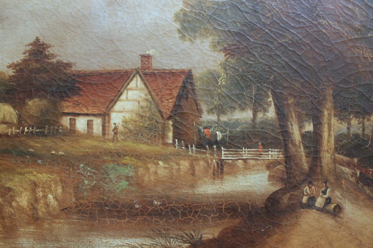 Dipinto olio su tela-photo-6