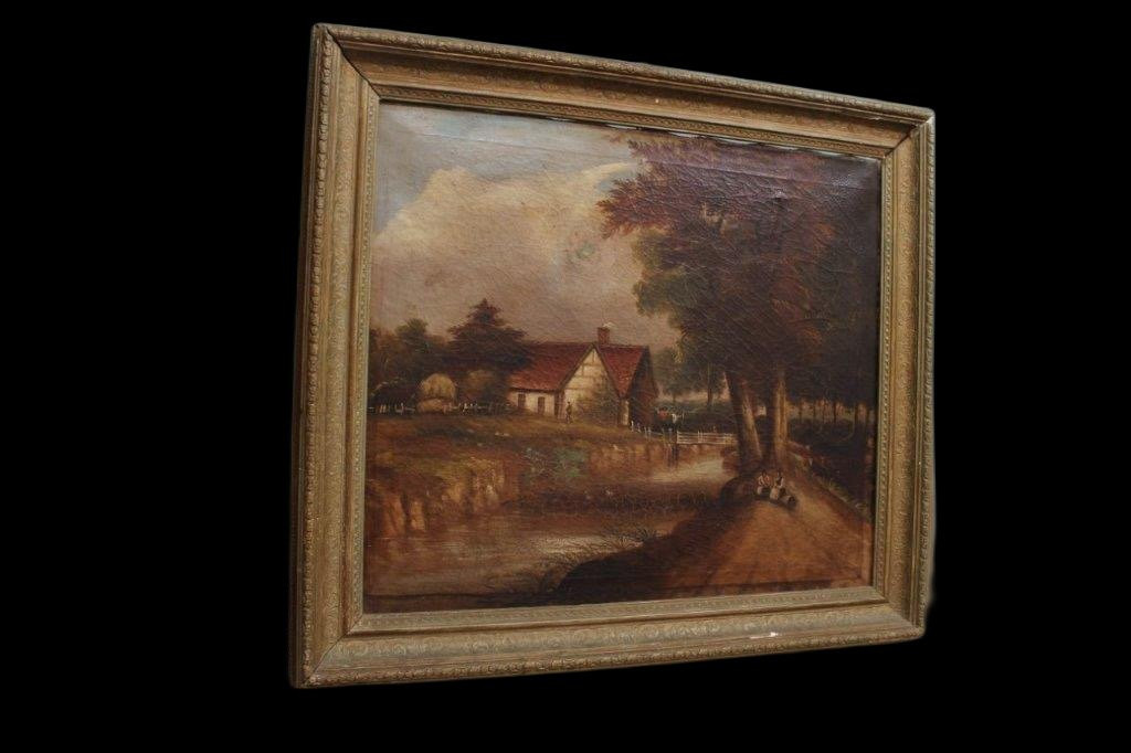 Dipinto olio su tela-photo-8