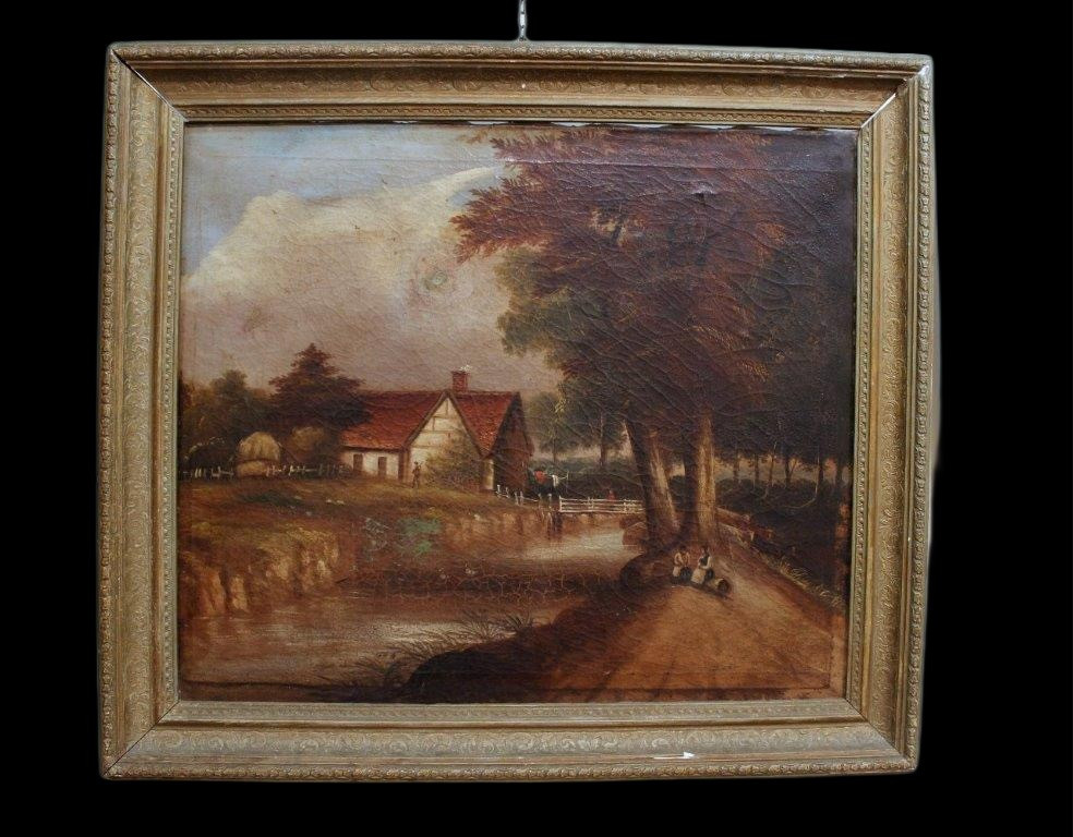 Dipinto olio su tela