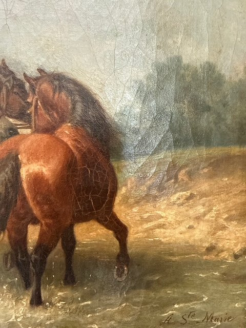 DIPINTO OLIO SU TAVOLA  -photo-3