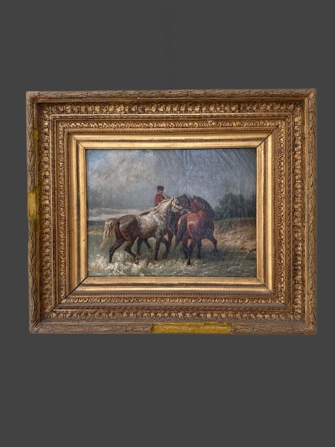 DIPINTO OLIO SU TAVOLA  