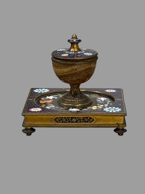 Calamaio in pietre dure -photo-4