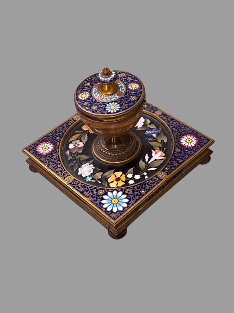 Calamaio in pietre dure -photo-1