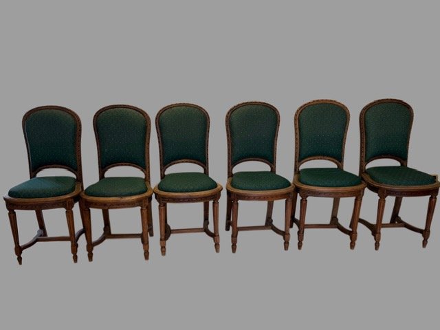 Gruppo di sei sedie -photo-7
