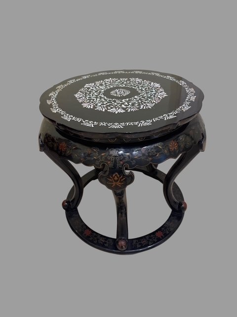 Tavolino con sgabelli orientali-photo-2