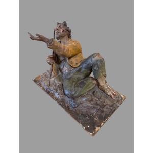 Scultura in terracotta " G. Picano " 