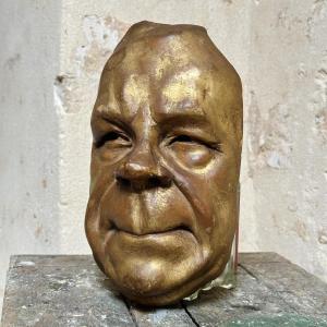 Coquelin Aîné - Mask - Golden Plaster 