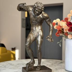Dancing Faun - After The Antique - Bronze