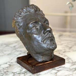 Portrait Of A Man - Bronze Mask - Anonymous