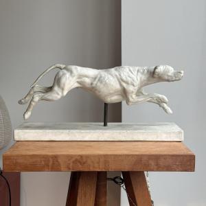 Greyhound In Full Stride - Plaster Cast