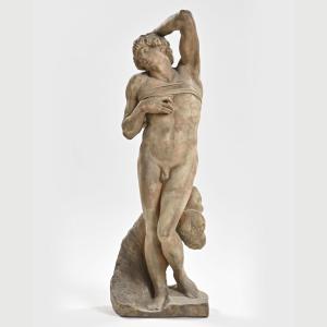 The Dying Slave - Michelangelo - Large Terracotta 110 Cm