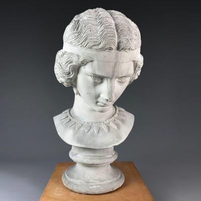 Bust Of Sappho By James Pradier
