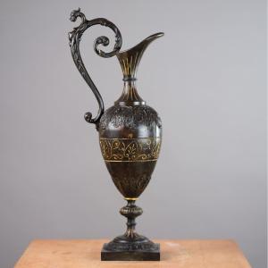 Ewer In Turned Wood - Nineteenth Work