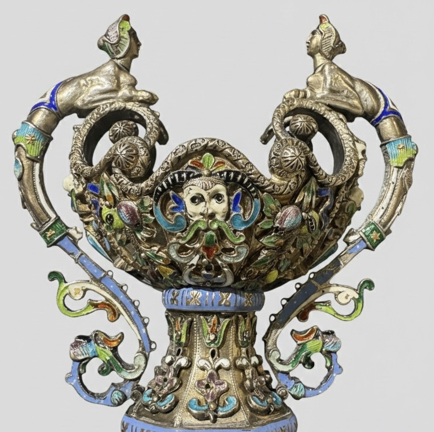 Vase en cristal de roche-photo-2