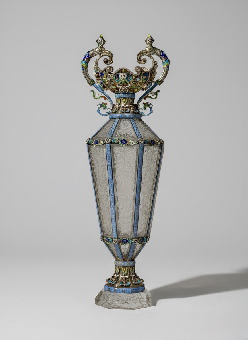 Vase en cristal de roche