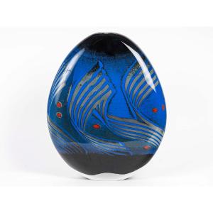 Blown Glass Sculpture By Alain & Marisa Bégou
