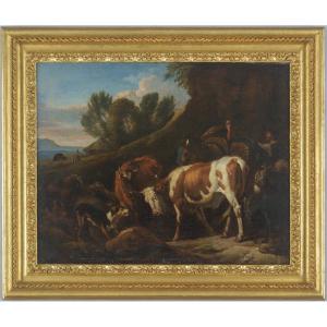 Pieter Van Bloemen (1657 - 1720) - Scena agreste